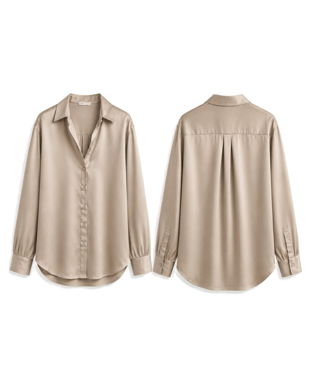 GANACHE SATIN SHIRT