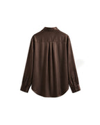 GANACHE SATIN SHIRT