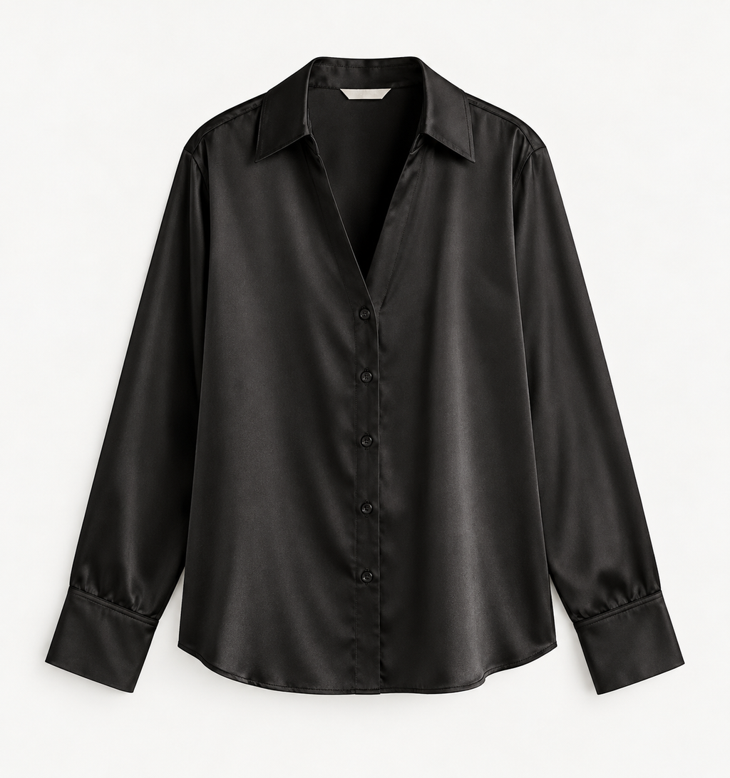 GANACHE SATIN SHIRT