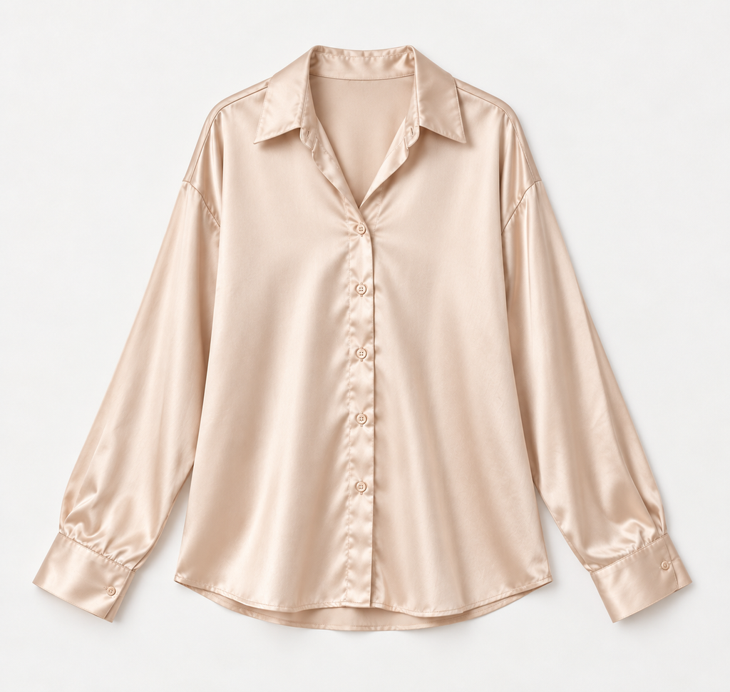 GANACHE SATIN SHIRT