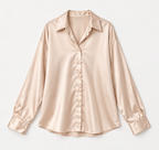 GANACHE SATIN SHIRT