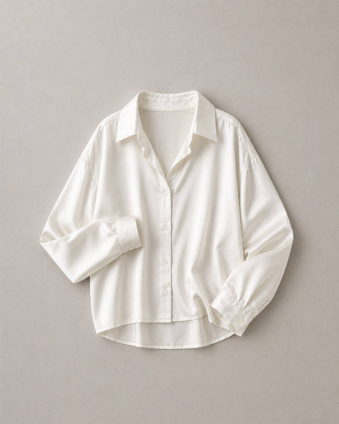 SILK VEIL OVERSIZED SHIRT