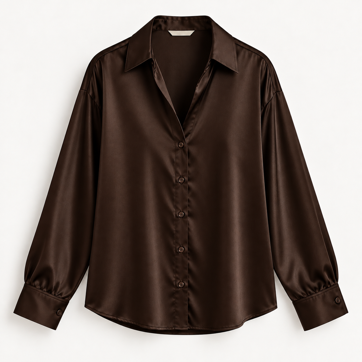GANACHE SATIN SHIRT