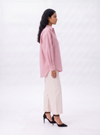 PEONY PINSTRIPE SHIRT